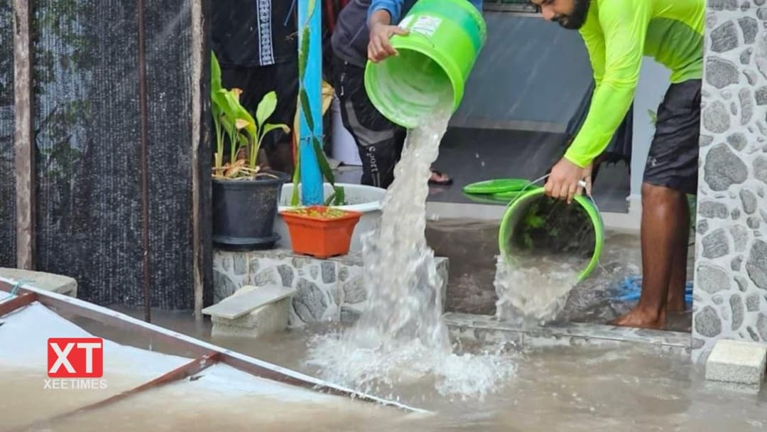 ފޮޓޯ: ވިއްސާރައިގައި އުލިގަމުގައި ފެންބޮޑުވެ ބޮޑެތި ގެއްލުންތަކެެއް