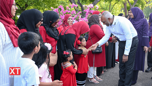 ފޮޓޯ: ކުޑަކުދިންގެ ހަވީރާއެކު ހުޅުމާލޭގައި ދިރިއުޅޭ ކުދިންނަށް އުފާވެރި ދުވަހެއް