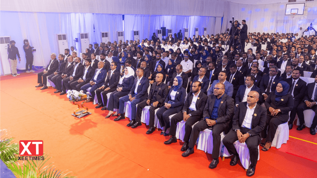 ފޮޓޯ: 75 އަހަރު ފުރުން ފާހަގަކުރުމަށާއި ސްޓެލްކޯގެ މުވައްޒަފުންގެ ޚިދުމަތުގެ އަގުވަޒަންކުރުމުގެ ގޮތުން ބޭއްވި ހަފްލާ