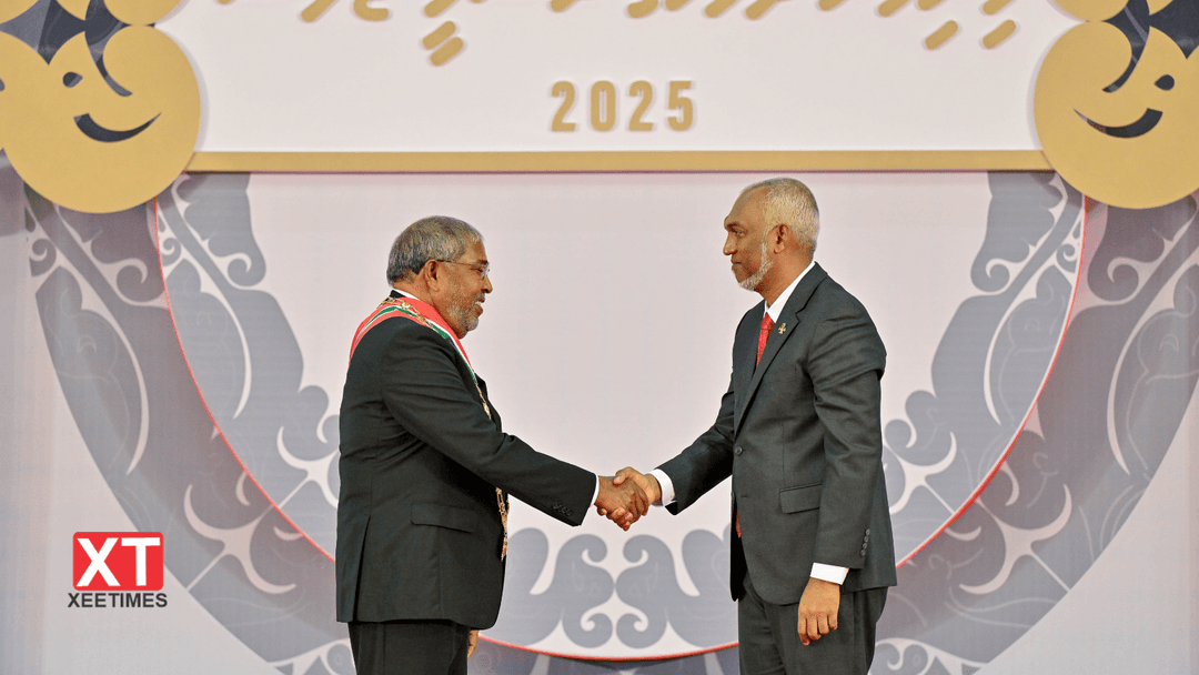 ނިޝާން ޢިއްޒުއްދީނުގެ ޢިއްޒަތުގެ ވެރިކަމުގެ ޝަރަފު ޤާސިމް އިބްރާހީމަށް