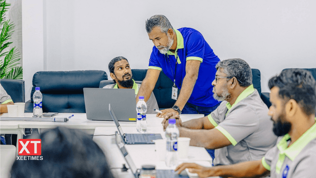 ފޮޓޯ: ސްޓޭޓް ޔުޓިލިޓީ ސްކިލްސް އެކަޑަމީ އިން ހިންގި ފުރަތަމަ ތަމްރީނު ޕްރޮގްރާމް