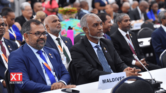 ހަތަރުވަނަ އިންޓަރނޭޝަނަލް ކޮންފަރެންސް އޮން ސްމޯލް އައިލެންޑް ޑިވެލޮޕިންގ ސްޓޭޓްސް މަހާސިންތާގައި ރައީސް ބައިވެރިވެވަޑައިގަތުން