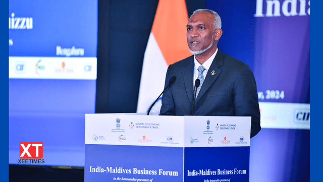 ދެމެހެއްޓެނިވި ތަރައްޤީއަށް ބޭނުންވާ ޑިޖިޓަލް ޙައްލުތައް ހޯދުމުގައި ދިވެހިރާއްޖެ އާއި އިންޑިއާއިން އެކުގައި މަސައްކަތްކުރަންޖެހޭ- ރައީސުލްޖުމްހޫރިއްޔާ