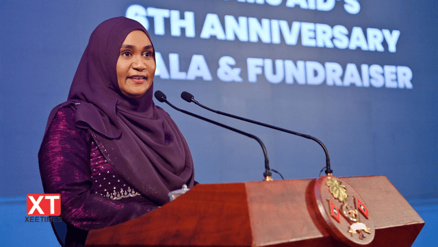 މަމްސް އެއިޑްގެ ގާލާ އެންޑް ފަންޑްރައިސިންގް ހަފްލާ މެޑަމް ސާޖިދާ ޝަރަފުވެރިކޮށްދެއްވައިފި