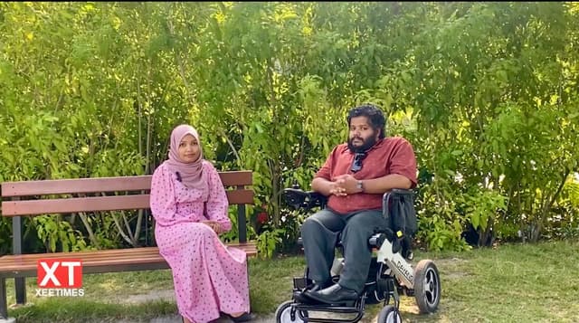ވީޑިއޯ: ސްޓެލްކޯގައި ވަޒީފާ އަދާކުރާ އިސްމާޢީލް ނާޒިފް ސަޢީދު: ހިތްވަރުގަދަ ޒުވާނެއް