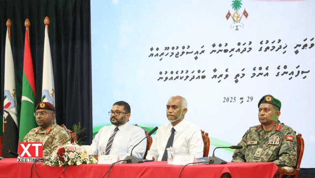 ދިވެހި ވަޠަނީ ޚިދުމަތުގައި ބައިވެރިވުމަށް 900 އެއްހާ ޒުވާނުން ވަނީ ކުރިމަތިލައިފައި – ރައީސް