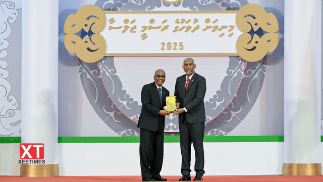 ޚާރިޖީ ޚިދުމަތުގެ އެންމެ މަތިވެރި ޝަރަފް، މ. މާހުރާ، އަޙްމަދު ސަލީމަށް