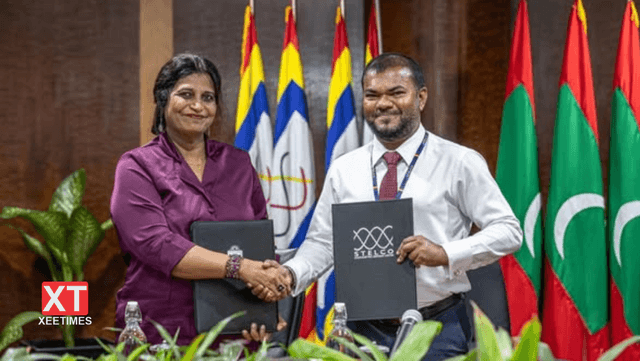 ފޮޓޯ: ތުލުސްދޫގައި ހުންނަ އެކަޑަމީގައި ޔުނިވަރސިޓީގެ ކޯސްތައް ހިންގުމާއި ގުޅޭގޮތުން ފަހުމުނާމާއެއްގައި ސޮއިކުރުން
