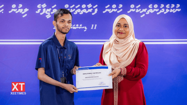 ނުކުޅެދުންތެރިކަން ހުންނަ ފަރާތްތަކަށް ވަޒީފާގެ ފުރުސަތު ފަހިވުމަކީ ފައިދާ އާއި މަންފާ ހުރި ކަމެއް- ރައީސުލްޖުމްހޫރިއްޔާގެ އަނބިކަނބަލުން